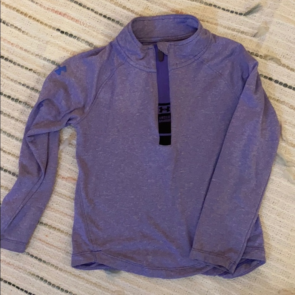 Under Armor Girls Long Sleeve top Size 6